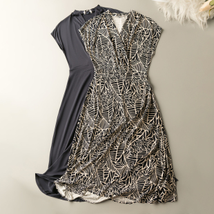 外贸韩版 V领短袖 新款 简约时尚 套头连衣裙 气质高级 夏季