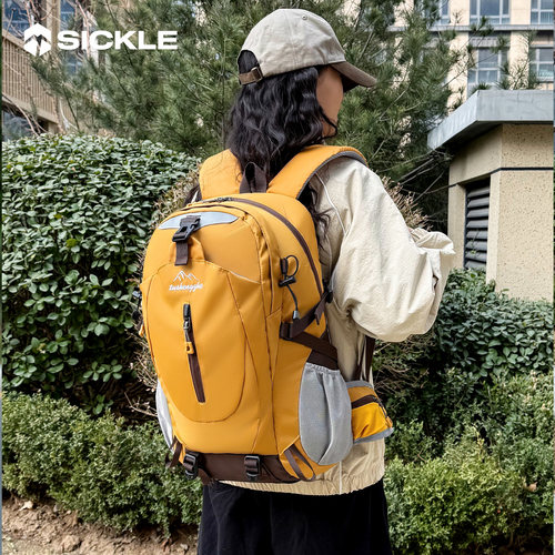 SICKLE镰刀 登山包大容量双肩包户外登山旅游轻便男女短途书包