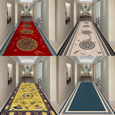 走廊过道长条酒店宾馆家用新中式