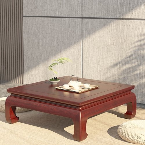 实木中式榻榻米炕几小茶几