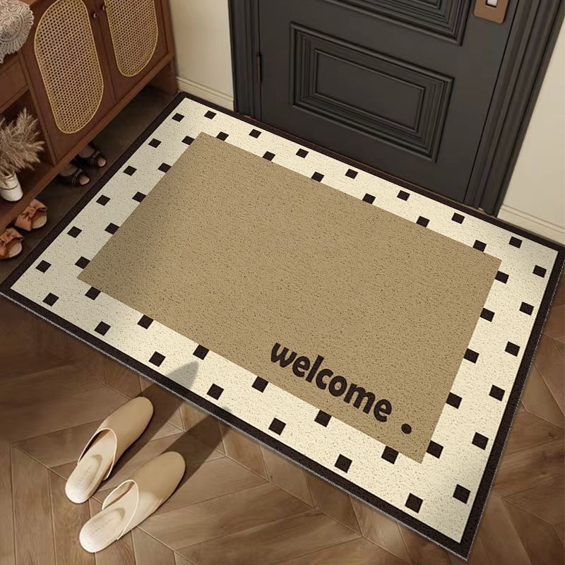 丝圈入户门地垫简约现代