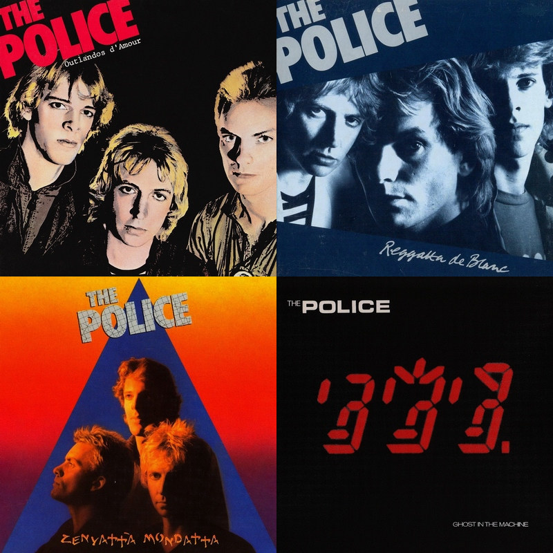 【极yue无损音源】the police警察乐队无损全集5专 2live 3精选