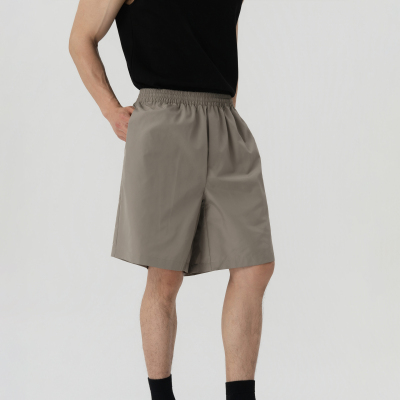 ROSTAT 26SS ROW风轻薄100涤纶特氟龙涂层男宽松运动通勤休闲短裤
