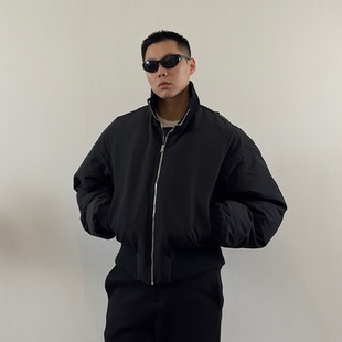 Roast Lucky cleanfit大廓形bomber防水飞行夹克棉服外套美式男款