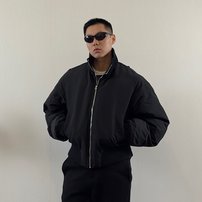 Roast Lucky cleanfit大廓形bomber防水飞行夹克棉服外套美式男款