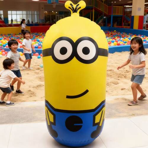 不倒翁大号游乐场气球充气玩具