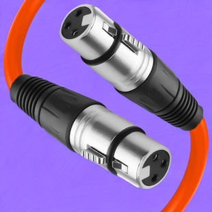 雨硕/卡侬线公对母对公音频线平衡xlr卡龙农调音台功放话筒延长线