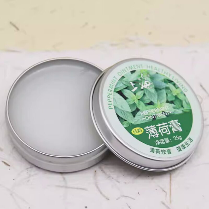 上海薄荷膏25g祛痱止痒