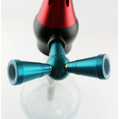 水烟壶配件阿拉伯水烟hookah转换器单管变双管分配器爆