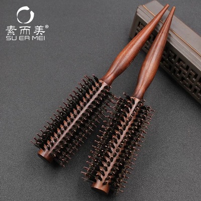 素而美工厂卷发梳子滚梳耐高温猪