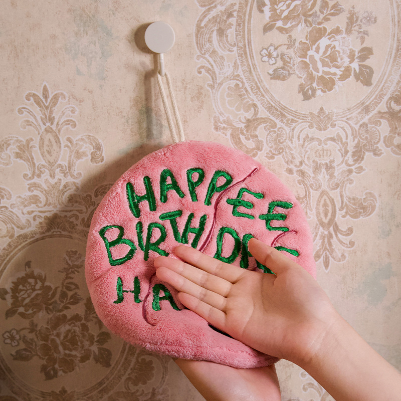 ME华纳正版哈利波特海格蛋糕擦手巾绣花珊瑚绒高支刺绣可挂不臭