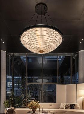 中山工厂直销日式东南亚餐厅圆桌吊灯侘寂风法式北欧售楼部酒店会