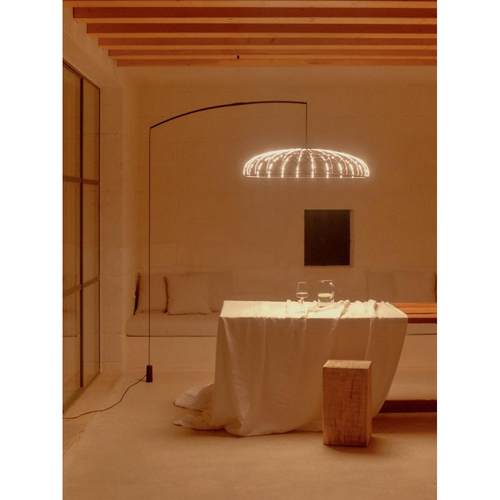 极简意大利Flos Skynest Motion落地灯设计师创意客厅编织网状艺