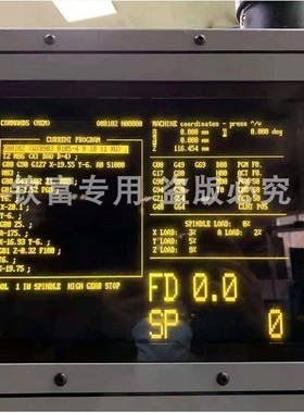 适用哈斯VF VF1 VF2 VF3系统12寸9针单色显示器28HM-NM4 93-5220C