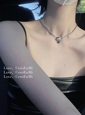 CeroEnMi满钻Kitty项链