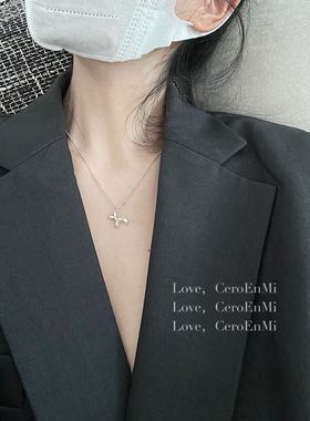 CeroEnMi s925纯银气球狗立体吊坠圆珠链软链韩系轻奢小众项链女