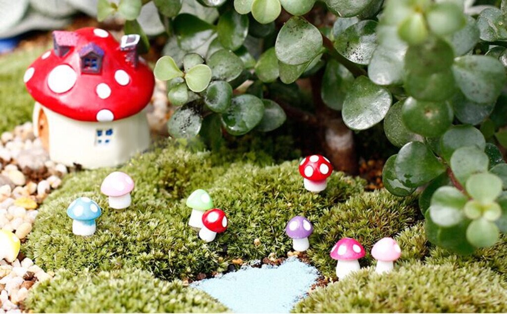 pack of 20 miniature dollhouse bonsai fairy garden landsca