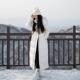olleenuka90白鹅绒加长款 到脚踝羽绒服女加厚大学生雪乡东北旅游