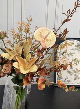 毕业手捧花仿真花花束假花成品多巴胺毕业花束仿生花拍照毕业礼物