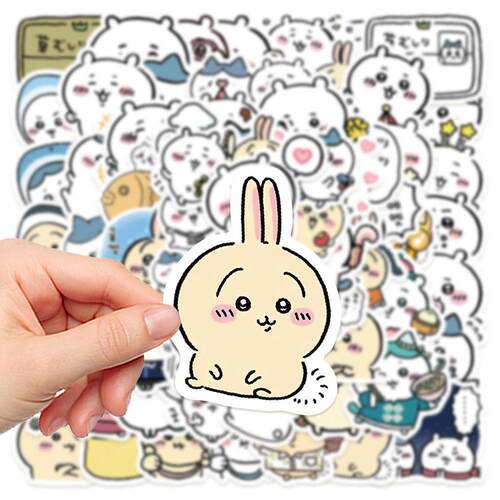 吉伊卡哇贴纸卡通可爱手帐装饰