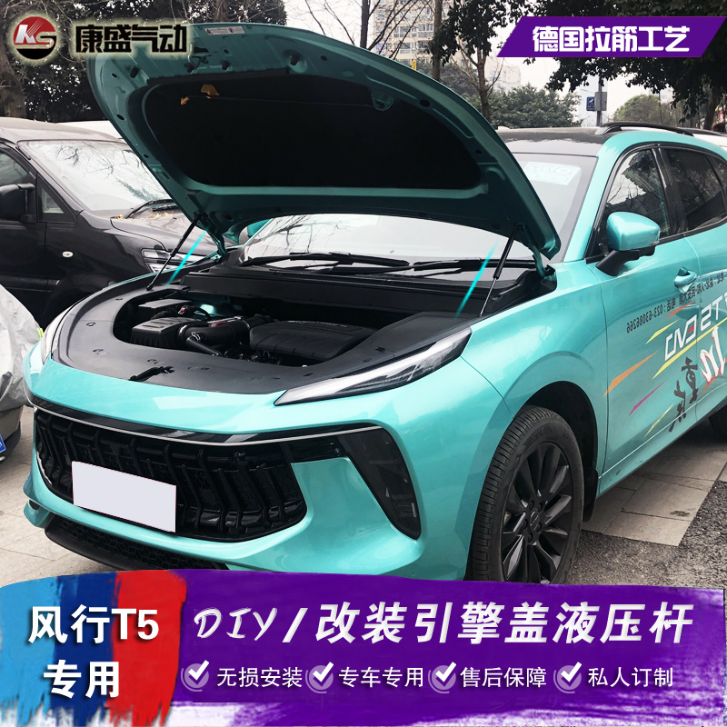 东风风行T5EVO改装引擎盖液压杆风神AX7 A60景逸X5风光S500支撑-封面