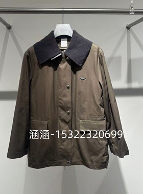 47折D家2025春款专柜正品深卡其色外套2J1F611-2899