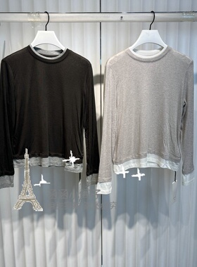 RB家2024年秋新款专柜正品长袖针织衫上衣3L38M38004-379