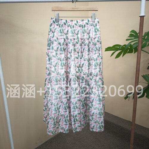 35折RB家2025夏正品碎花半身中裙6A22Q61890-559