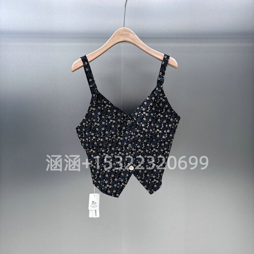 范米哆FANMDOO专柜正品25秋季灯芯绒廓形两面穿吊带30453F706-299