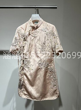 53折D家2025夏款专柜正品旗袍2J2O471-2899