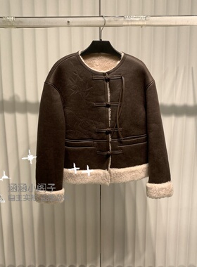 RB家2024年冬新款专柜正品皮草外套6L54P68733-1899