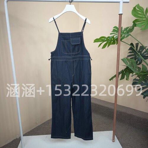 35折RB家2025夏正品时尚牛仔连体裤6A22H69440-759