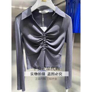 惠Jsister 2024春款专柜正品新款百搭针织衫女S411201032-439