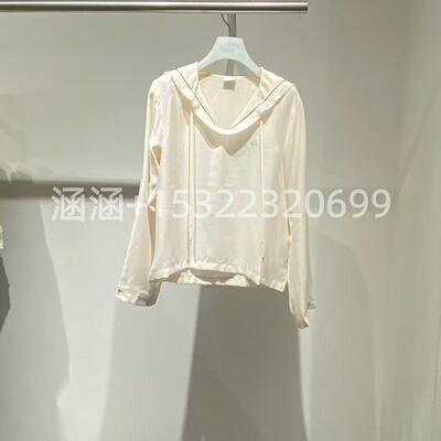 63折D家2025春款专柜正品白色上衣2J1D530-1999