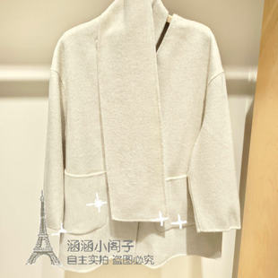 Jessyline杰西莱专柜2025冬绵羊毛呢大衣外套541205018-1690