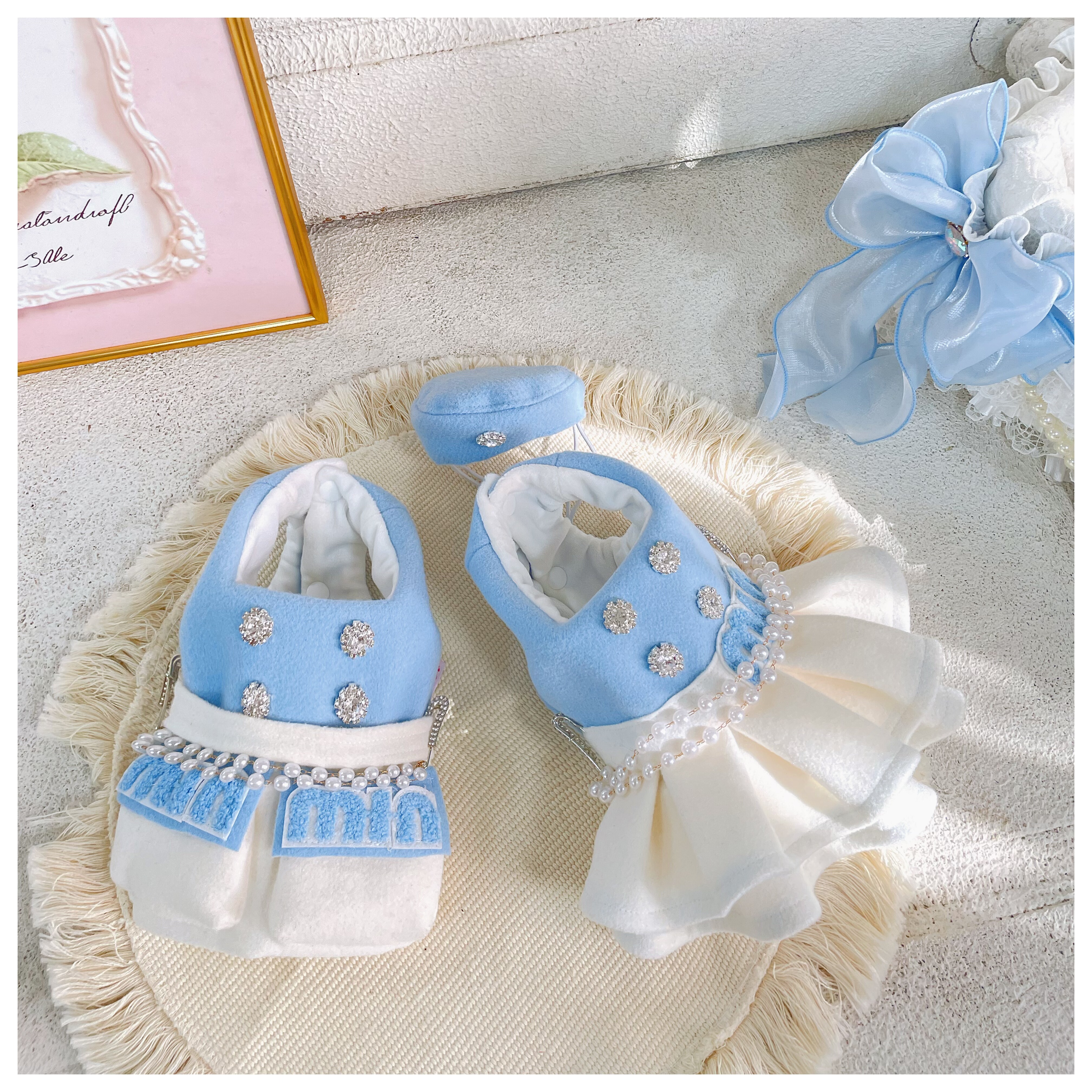 小体狗狗棉服情侣款加绒毛呢连衣裙马尔济斯约克夏比熊衣服冬款