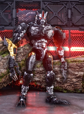 变形玩具 TransArt BWM-09B TA 第三代 黑豹勇士 暗黑色 豹司令