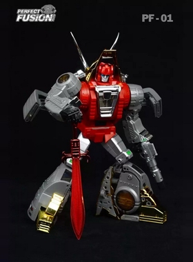 变形玩具 FansToys PF-01 PF01 FT 机器恐龙 铁渣 MP比例 再版