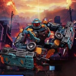 变形玩具 52TOYS 猛兽匣 无限兽驱 独眼巨人 货车 机甲 模型 潮玩