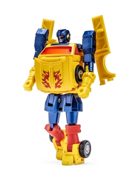 变形玩具 Newage H65Y NA 烧灼弹 G2 黄色滑车 小比例