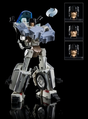 变形玩具 X-Transbots MX-33 X社 守护神 组合体 车辙 摩托车