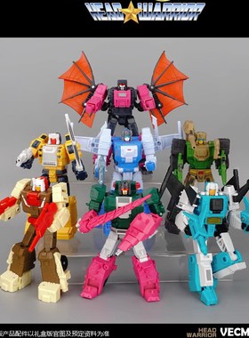 变形玩具 MFT 头领战士套装 郭文人狼老顽固蝙蝠魔鳄龙海龙小诸葛