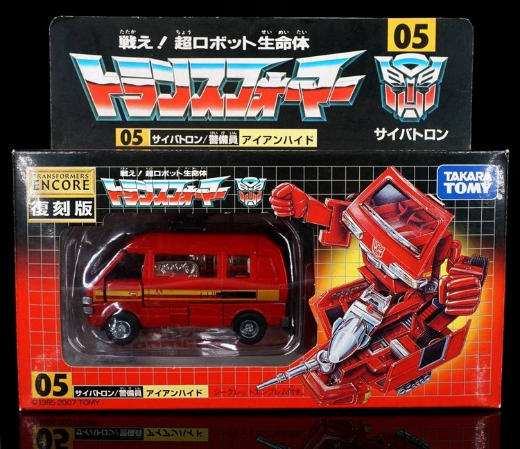 TAKARA变形金刚TFE-05复刻铁皮
