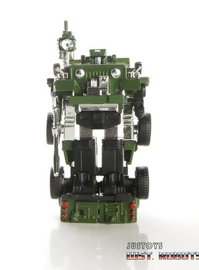 变形玩具 Justoys 探长 G1 极小比例 Inspector Willy 越野吉普车