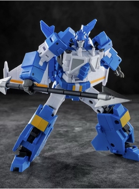 变形玩具 铁工厂 IronFactory EX-67 煞星 组合体 蓝蝙蝠 小比例