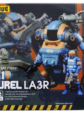 酸雨战争 B2FIVE BW2 03 R711 LA3R Laure 蓝色 可动兵人机甲模型
