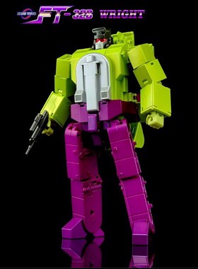 变形玩具 FansToys FT-32B FT32B 清扫机 挖掘机 力神 组合体