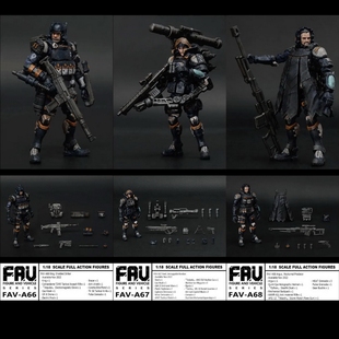 酸雨战争 FAV-A66 铠甲进击者 A67 攻坚爆破手 A68 暗猎者 兵人