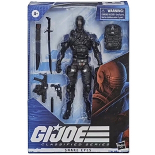 孩之宝 GIJOE 特种部队 绝密系列 蛇眼 面具人 6寸 可动 兵人模型
