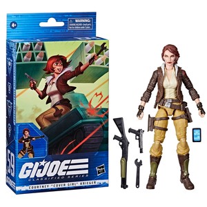 孩之宝 GIJOE 特种部队 绝密系列 封面女郎 6寸 可动 兵人 模型